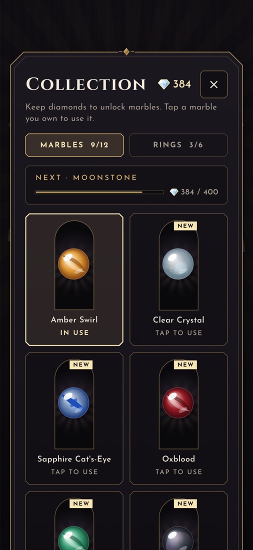 The marble collection
