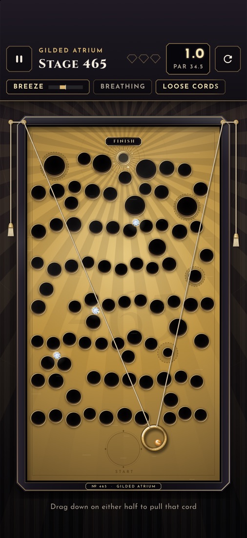The Gilded Atrium, a late-game board